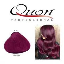 Coloração Marsala 8.26 Profissional 60g Quon