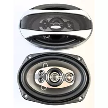 Bocinas Audiobahn 6x9 300 Watts 5 Vias Modelo As6.9i Color Negro