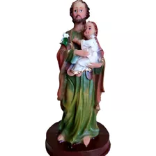 Señor San José Figura De Resina 14 Cm