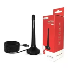 Antena Digital Interna Amplificada 4-6db Hdtv Tv Lançamento 