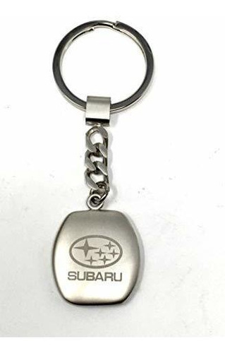 Foto de Llavero De Automocin, Subaru Logo Silver Key Tag Llavero Ll