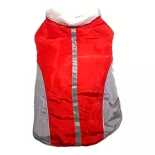 Parka Impermeable Reflectante Perro Mascota Forro Polar 4xl