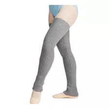 Capezio Calentador De Piernas De 36 Pulgadas, Gris Jaspeado.