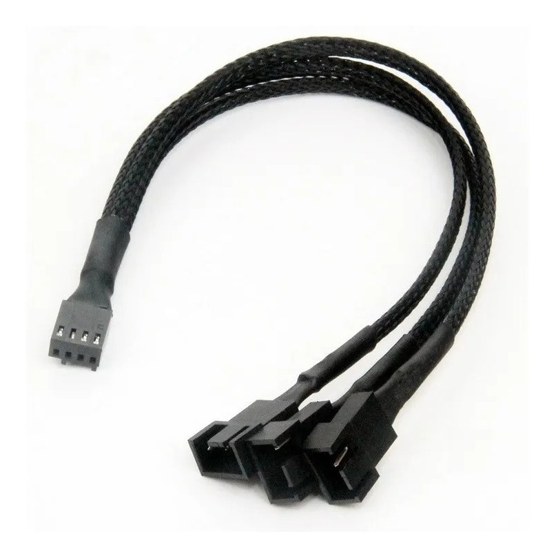 Cable Divisor Pwm 1 A 3 Coolers De 3 Y 4 Pines Mineria Rigs