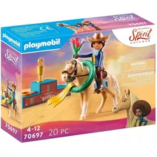 Playmobil Spirit Rodeio Pru Com Cavalo 70697 Sunny 2567