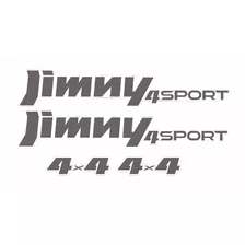 Kit Adesivos Emblema Suzuki Jimny 4 Sport 4x4 4sport