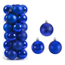 Esferas Bambalinas Bolas De Navidad Decorativas Pack X20 6cm