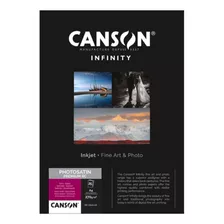 Canson Infinity Photosatin Premium Rc 270gr Satinado A3+ 25h Color Multicolor