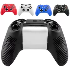 Kit 2 Capinha Silicone Controle Xbox One Case Manete Grips