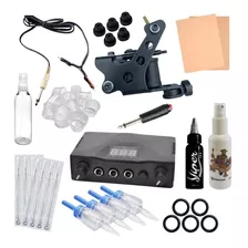 Kit Tatuagem Bobina Tattoo C/ Tinta Viper Completo Promoção