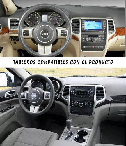 Base Adaptador Estereo Jeep Grand Cherokee 2011 2012 2013 Foto 3