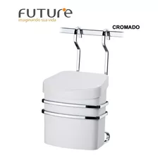 Suporte Com Lixeira Branca 2,5 Litros Future