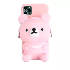 Funda Para iPhone 7 Plus / 8 Plus (color Rosa/diseno Perro)