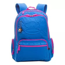 Mochila Paul Frank T03 Aquamarine 2 Compartimentos