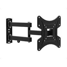 Soporte Movil Para Tv / Led / Lcd Brazo 17 A 42 30kg Color Negro