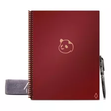 Rocketbook Panda Planner Letter (tamaño Carta) Color Vinotinto