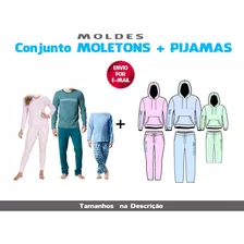 Molde De Pijama + Moletom - Infantil - Masculino - Feminino