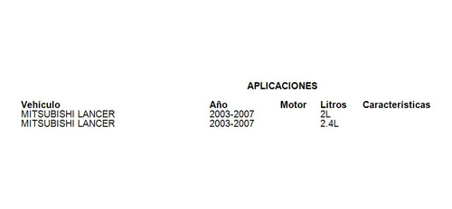 Caja De Direccion Hid Mitsubishi Lancer 2003-2007 2.0l Foto 2
