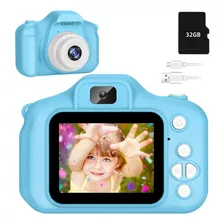 Cámara Digital Para Niños 1080p/targeta Sd/32gb Video Fotos