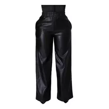 Ropa Mujer Retro Pantalones De Cuero Sueltos Y Sueltos Mujer