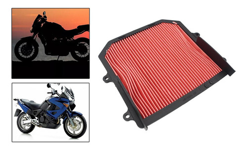 Filtro De Aire Para Motocicleta, Plstico Rojo, Apto Para Foto 7