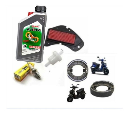 Kit Servicio Afinacin W150 Italika Completo  Foto 3