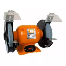 Amoladora De Banco Lusqtoff Ab-375 50hz 375w Naranja 220v Um