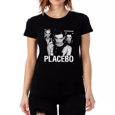 Camiseta Placebo Camisa Baby Look Fem Show Brasil M7