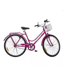 Bicicleta Monark Brisa Adulto Aro 26 Rosa Fucsia