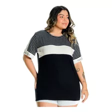 Blusa Feminina Plus Size Realmente Plus Veste Leg 102544