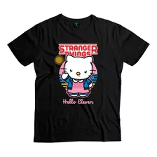 Polera Stranger Things Hello Kitty Eleven Once Hombre Mujer