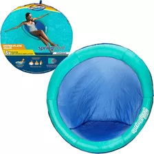 Swimways Spring Float Papasan Pool Lounger Con Válvula Hy...