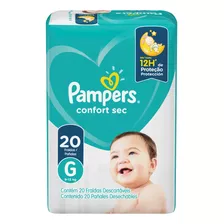 Fraldas Pampers Pampers Confort Sec G 20 Und