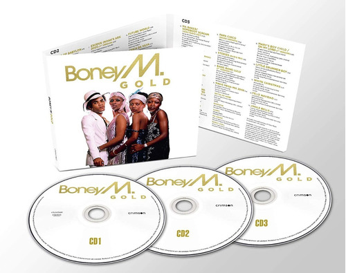 Boney M Gold 3cd Sellad Uk Abba Bee Gees Donna Summer Ciudad