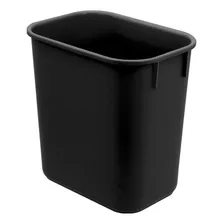 Lixeira Para Escritorio - Plastico Tamanho Gr.preto 12l - Ac