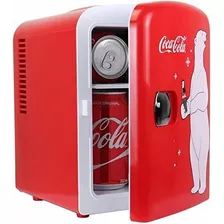 Mini Refrigerador Portátil Coca-cola Kwc4 4 Litros 6 Lat