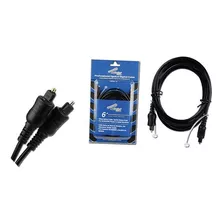 Cable Fibra Optica Para Audio Profesional - 1.80 Metros