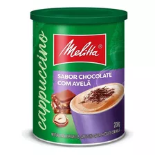Cappuccino Solúvel Chocolate Com Avelã Melitta Lata 200g