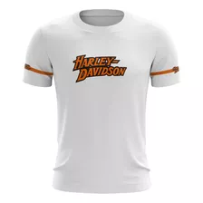 Camiseta Harley Davidson Casual 02 Brk Motociclismo 50+ Uv