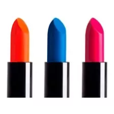 3 Labial Colores Neon Maquillaje Ultravioleta Uv Lipstick