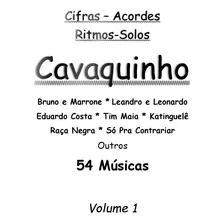 Caderno De Cavaquinho 54 Músicas Com Cifras Solos E Ritmos 