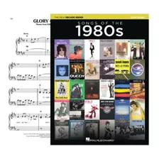 Partituras Piano Facil Songs Of The 1980s, 80 Songs Digital