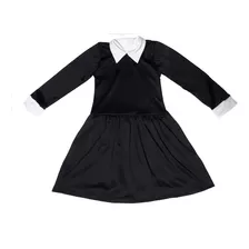 Fantasia Infantil Vestido Wandinha