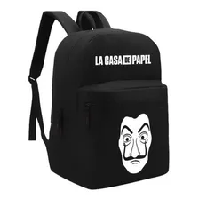 Mochila Escolar La Casa De Papel Série Bella Ciao Promoção