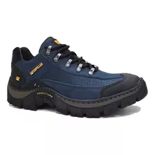 Bota Caterpillar Tenis Leve Coturno Couro Legitimo Promoção