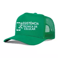 Boné Assistência Técnica De Celular Uniforme Trabalho