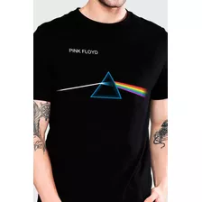 Camiseta - Pink Floyd - Dark Side Moon - Banda Rock