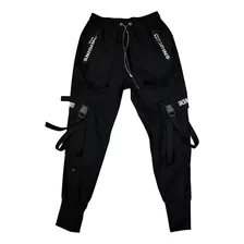 Calça Techwear Masculina Jogger Moda De Rua Hip Hop Harajuku