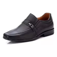 Sapato Social Confortavel Masculino Em Couro Super Elegante