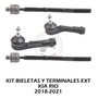 Kit Bujes Y Par De Rotulas Para Kia Rio 2012-2017